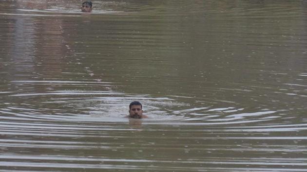 The two children drowned in the water stagnated at a construction site at Matoshree English Medium School on April 29, at around 3pm.(HT Representational Photo)