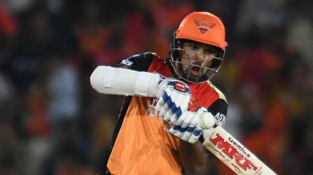 Shikhar Dhawan has had a quiet IPL 2018 so far, scoring 185 runs so far Sunrisers Hyderabad in eight innings.(AFP)
