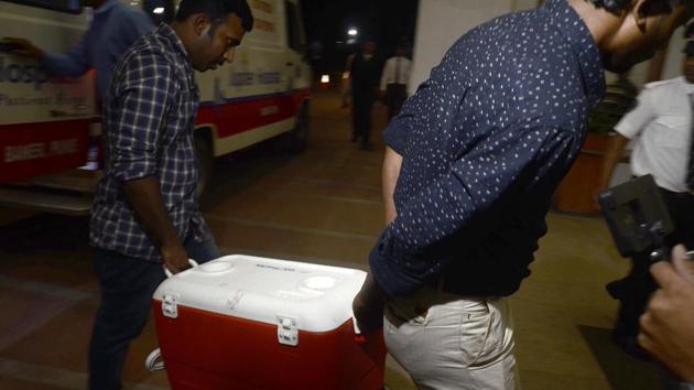 The corridor had the complete support of Vishwas Nangare Patil, inspector general of police (IGP) Kolhapur and Ashok Morale, deputy commissioner of police (DCP) traffic division, Pune. (Ravindra Joshi/HT PHOTO) 