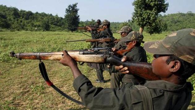 Maoist rebels train in a forest area at Dumariya block in Gaya district, in Bihar(AP File Photo) Maoist rebels train in a forest area at Dumariya block in Gaya district, in Bihar(AP File Photo)