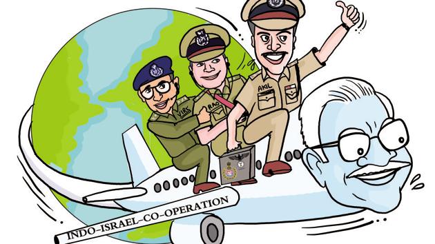 A high-level delegation, led by chief minister Manohar Lal Khattar, left for Israel to study good practices in agriculture. (Daljeet Kaur Sandhu/HT) A high-level delegation, led by chief minister Manohar Lal Khattar, left for Israel to study good practices in agriculture. (Daljeet Kaur Sandhu/HT)