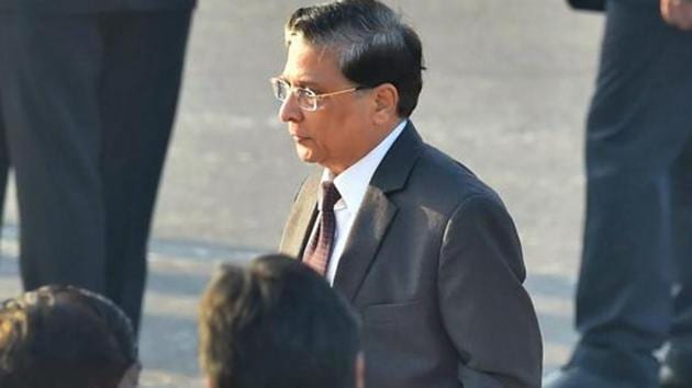 Chief Justice of India Dipak Misra arrives at the Beating Retreat ceremony at Vijay Chowk in New Delhi on January 1. Rajya Sabha chairman Venkaiah Naidu had rejected an opposition motion seeking the removal of the Chief Justice of India. (PTI File Photo) Chief Justice of India Dipak Misra arrives at the Beating Retreat ceremony at Vijay Chowk in New Delhi on January 1. Rajya Sabha chairman Venkaiah Naidu had rejected an opposition motion seeking the removal of the Chief Justice of India. (PTI File Photo)