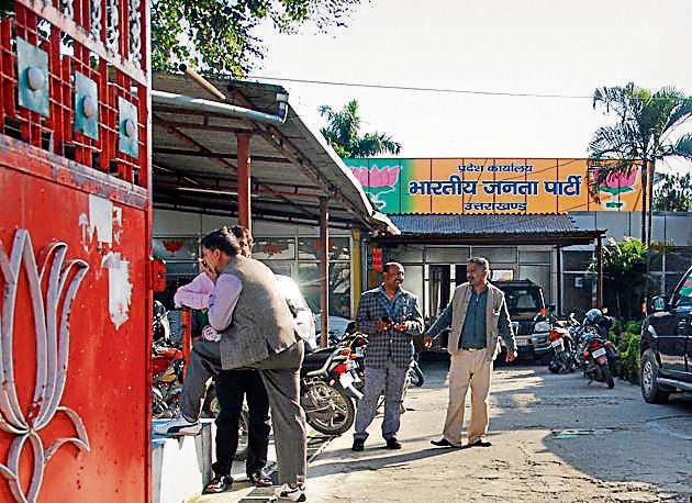 The Congress has already nominated Jeet Ram as its candidate for the bypoll in Tharali assembly constituency. (HT File Photo) The Congress has already nominated Jeet Ram as its candidate for the bypoll in Tharali assembly constituency. (HT File Photo)
