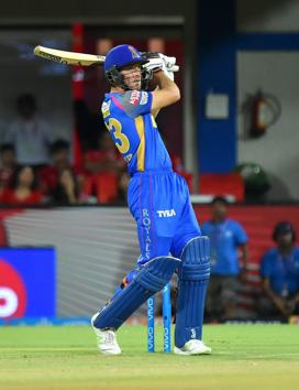 Earlier Rajasthan Royals’ Jos Buttler got off to a flying start, smashing a half-century. (PTI)