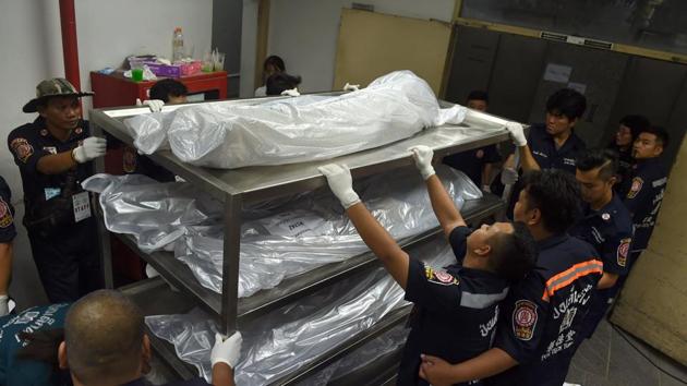 Cadavers seen at the Chulalongkorn University. The number of Thais signing up as donors spiked in 2015 after the death of a prominent monk who had agreed to give his body to a medical faculty. (Romeo Gacad / AFP) Cadavers seen at the Chulalongkorn University. The number of Thais signing up as donors spiked in 2015 after the death of a prominent monk who had agreed to give his body to a medical faculty. (Romeo Gacad / AFP)
