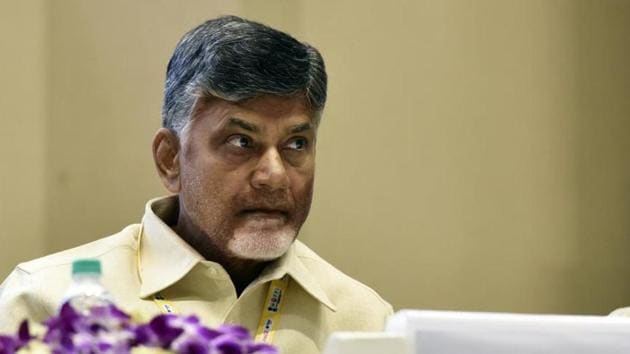 Andhra Pradesh Chief Minister N Chandrababu Naidu is hosting the finance ministers of five states not governed by the BJP.(Mohd Zakir/HT file photo)