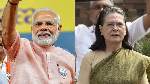 Sonia Gandhi’s rally in Vijayapura in north Karnataka, where Lingayats wield considerable electoral influence, was seen as an attempt to reach out to the community, which has traditionally backed the BJP. (Combination photo) Sonia Gandhi’s rally in Vijayapura in north Karnataka, where Lingayats wield considerable electoral influence, was seen as an attempt to reach out to the community, which has traditionally backed the BJP. (Combination photo)