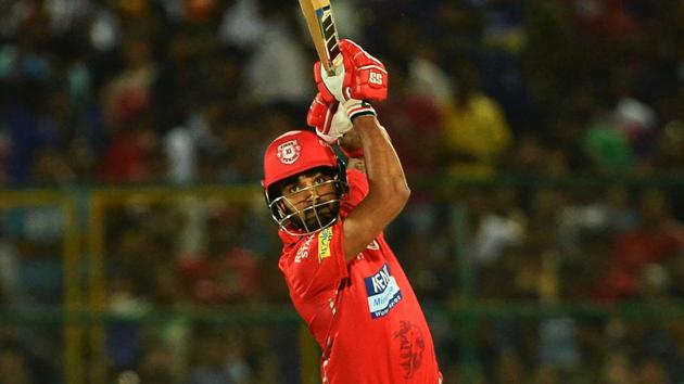 Kings XI Punjab batsman KL Rahul plays a shot during the Indian Premier League 2018 (IPL 2018) match vs Rajasthan Royals at the Sawai Mansingh Stadium in Jaipur on May 8, 2018. (AFP) Kings XI Punjab batsman KL Rahul plays a shot during the Indian Premier League 2018 (IPL 2018) match vs Rajasthan Royals at the Sawai Mansingh Stadium in Jaipur on May 8, 2018. (AFP)