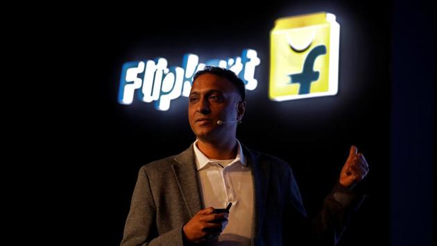 Flipkart’s group CEO Binny Bansal, who will also take on the role of chairman after Sachin Bansal’s exit, and CEO Kalyan Krishnamurthy (pictured here) are expected to remain at Flipkart after the deal goes through.(REUTERS File Photo)