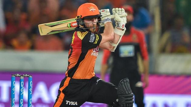 Sunrisers Hyderabad skipper Kane Williamson has scored 410 runs so far in IPL 2018.(PTI)