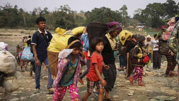 There were hopes that when Aung San Suu Kyi’s civilian government took power in 2016 that there might be a greater chance for peace. But Kachin support for Suu Kyi and her party has so far failed to pay a dividend, with the military still flexing its constitutionally ensured powers over security and border affairs. (Zhau Ring Hpara / AFP File)