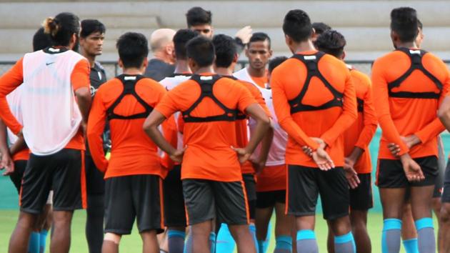 The Indian football team players called up for camp will assemble in Mumbai on May 16.(AIFF)