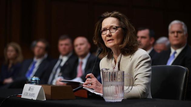 Central Intelligence Agency acting Director Gina Haspel testifies before the Senate Intelligence Committee during her confirmation hearing to become the next CIA director in the Hart Senate Office Building May 9, 2018 in Washington, DC.(AFP Photo) Central Intelligence Agency acting Director Gina Haspel testifies before the Senate Intelligence Committee during her confirmation hearing to become the next CIA director in the Hart Senate Office Building May 9, 2018 in Washington, DC.(AFP Photo)