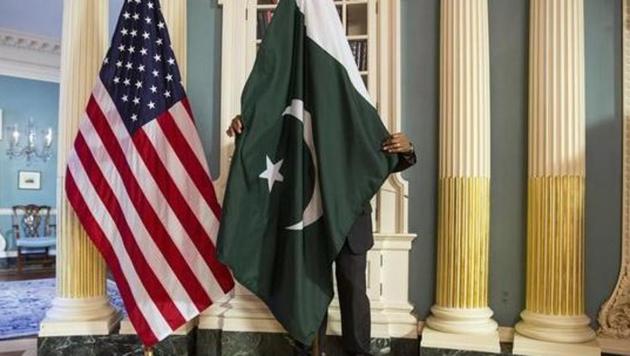 File photo of the national flags of the United States and Pakistan at the US state department in Washington. (Reuters) File photo of the national flags of the United States and Pakistan at the US state department in Washington. (Reuters)
