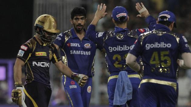 Rinku Singh walks off the field after his dismissal by Jasprit Bumrah. (AP) Rinku Singh walks off the field after his dismissal by Jasprit Bumrah. (AP)