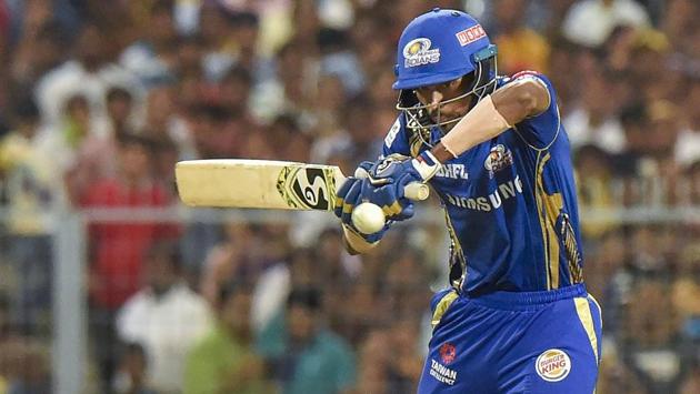 Hardik Pandya played a quick cameo after Kishan’s dismissal. (PTI) Hardik Pandya played a quick cameo after Kishan’s dismissal. (PTI)