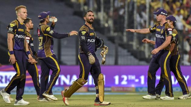 Kolkata Knight Riders' had to chase 211 to win the game. (PTI) Kolkata Knight Riders' had to chase 211 to win the game. (PTI)