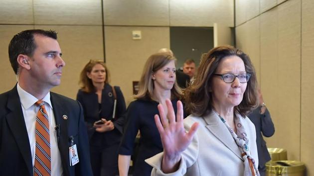 Gina Haspel comes out after testifying before the Senate Intelligence Committee on her nomination to be the next CIA director in the Hart Senate Office Building on Capitol Hill in Washington, DC on May 9, 2018. (AFP Photo) Gina Haspel comes out after testifying before the Senate Intelligence Committee on her nomination to be the next CIA director in the Hart Senate Office Building on Capitol Hill in Washington, DC on May 9, 2018. (AFP Photo)