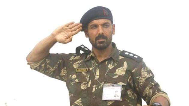 John Abraham in a still from Parmanu The Story of Pokharan. John Abraham in a still from Parmanu The Story of Pokharan.