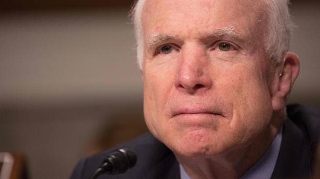 US President Donald Trump had said previously he did not think John McCain was a war hero because he had been taken captive during the Vietnam War. (AFP File Photo)