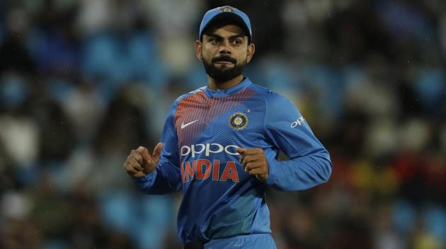 Virat Kohli had signed for Surrey in a bid to get accustomed to the English conditions before India’s scheduled tour in July but might miss their final county game due to the two T20Is vs Ireland.(AP)