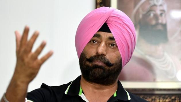 Leader of opposition in Punjab assembly Sukhpal Khaira(HT File)