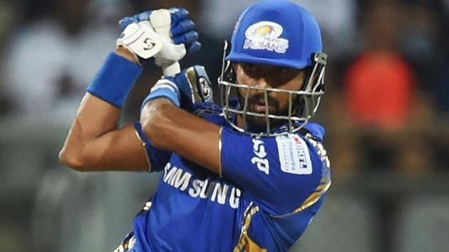 Krunal Pandya has been a prominent performer for Mumbai Indians in this season of Indian Premier League (IPL).(AFP)