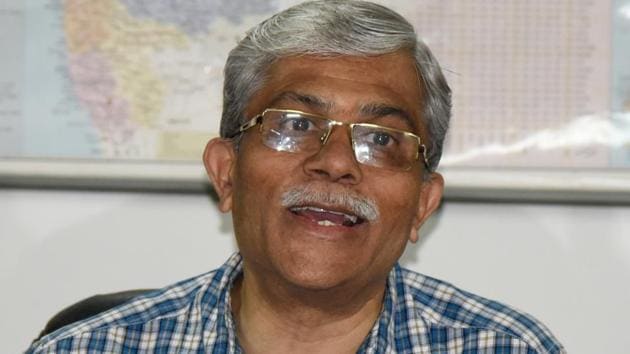 Nitin Karmalkar, vice-chancellor of Savitribai Phule Pune University(HT FILE PHOTO) Nitin Karmalkar, vice-chancellor of Savitribai Phule Pune University(HT FILE PHOTO)