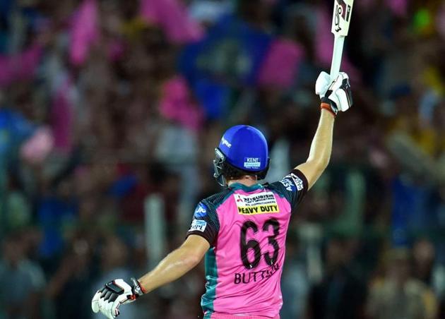 Buttler stayed unbeaten on 95 as RR secured a four-wicket win in the penultimate ball of the game. (PTI)