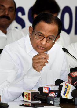 Senior Congress leader P Chidambaram (PTI File Photo) Senior Congress leader P Chidambaram (PTI File Photo)
