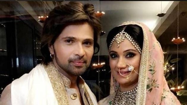 Sonia Kapoor married Himesh Reshammiya on Friday night.(Instagram)