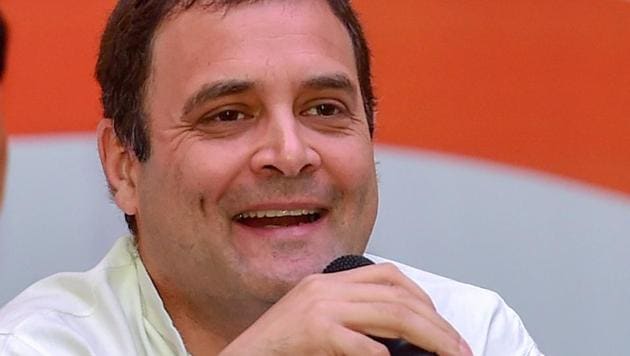 Congress President Rahul Gandhi made nine visits to Karnataka, each one spanning about three days, as part of his ‘Janashirvada Yatre’. (PTI File Photo) Congress President Rahul Gandhi made nine visits to Karnataka, each one spanning about three days, as part of his ‘Janashirvada Yatre’. (PTI File Photo)