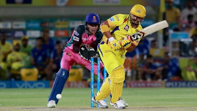 Suresh Raina got into the groove soon as CSK got off to a bright start. (BCCI)