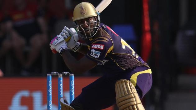 Andre Russell scored a quickfire 14-ball 31 to help KKR’s cause. (BCCI) 