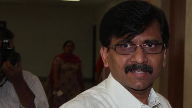 File photo of Shiv Sena leader Sanjay Raut.(HT Photo)