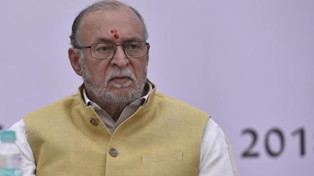 Anil Baijal, Lieutenant Governor of Delhi, during an event in Kathputli colony of Shadipur, New Delhi. (Sanchit Khanna/HT File Photo) Anil Baijal, Lieutenant Governor of Delhi, during an event in Kathputli colony of Shadipur, New Delhi. (Sanchit Khanna/HT File Photo)