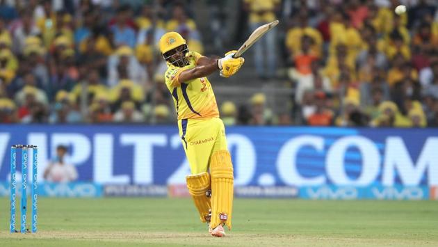 Ambati Rayudu slammed his maiden century in Indian Premier League, scoring 100 not out off 62 balls which included seven fours and sixes each. (BCCI)