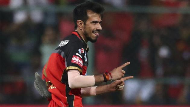 Royal Challengers Bangalore bowler Yuzvendra Chahal is eager to make his mark in England and Ireland.(AP)