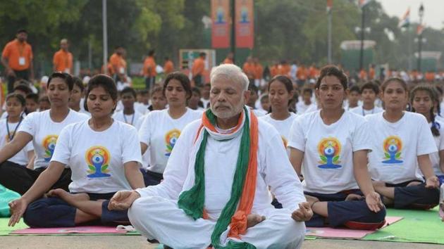Last year’s grand event held at Rama Bai Ambedkar Rally ground was attended by PM Narendra Modi.(HT File) Last year’s grand event held at Rama Bai Ambedkar Rally ground was attended by PM Narendra Modi.(HT File)