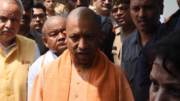 Uttar Pradesh chief minister Yogi Adityanath was accused of making a hate speech in Gorakhpur in 2007 following which violence was reported from various parts of the city. (HT/Subhankar Chakraborty) Uttar Pradesh chief minister Yogi Adityanath was accused of making a hate speech in Gorakhpur in 2007 following which violence was reported from various parts of the city. (HT/Subhankar Chakraborty)