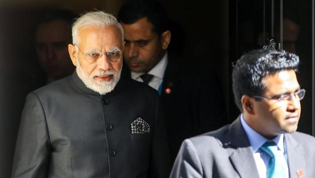 Exit polls signalled that majority may prove elusive for Prime Minister Narendra Modi’s Bharatiya Janata Party. (Bloomberg) Exit polls signalled that majority may prove elusive for Prime Minister Narendra Modi’s Bharatiya Janata Party. (Bloomberg)