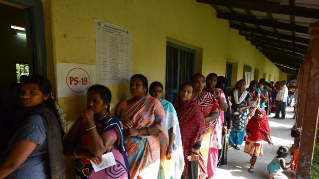 Karnataka assembly election results will be declared on Tuesday. (Arijit Sen/HT Photo) Karnataka assembly election results will be declared on Tuesday. (Arijit Sen/HT Photo)
