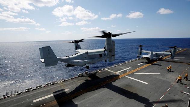 State-owned Aviation Industry Corporation of China has spent about eight years developing the aircraft, which is roughly the size of a Boeing Co 737 and is designed to carry out marine rescues and battle forest fires.(Reuters File Photo/Representative image) State-owned Aviation Industry Corporation of China has spent about eight years developing the aircraft, which is roughly the size of a Boeing Co 737 and is designed to carry out marine rescues and battle forest fires.(Reuters File Photo/Representative image)