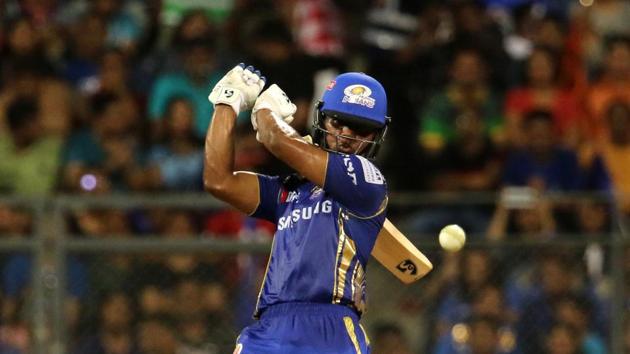 Suryakumar Yadav and Evin Lewis gave Mumbai Indians a great start, with Suryakumar going past 500 runs in the edition. (BCCI) Suryakumar Yadav and Evin Lewis gave Mumbai Indians a great start, with Suryakumar going past 500 runs in the edition. (BCCI)