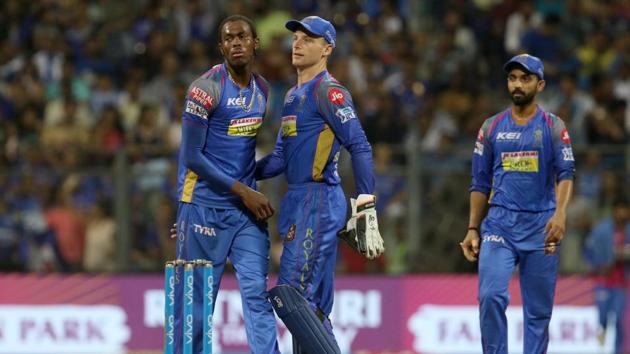 However, Jofra Archer got Rajasthan Royals back in the game with the wickets of Rohit Sharma (0) and Suryakumar Yadav (38) to jolt Mumbai Indians. (BCCI) 
