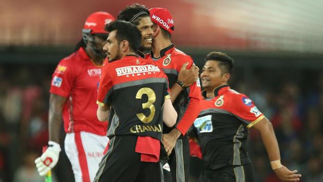 Umesh Yadav of the Royal Challengers Bangalore was named Man-of-the-Match for his brilliant performance against Kings XI Punjab in the Indian Premier League 2018 (IPL 2018) at the Holkar Cricket Stadium in Indore on Monday. (BCCI)