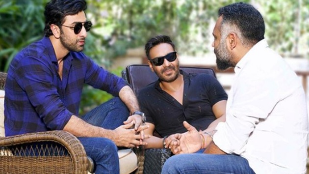Luv Ranjan, Ranbir Kapoor and Ajay Devgn are on a success streak.(Instagram)