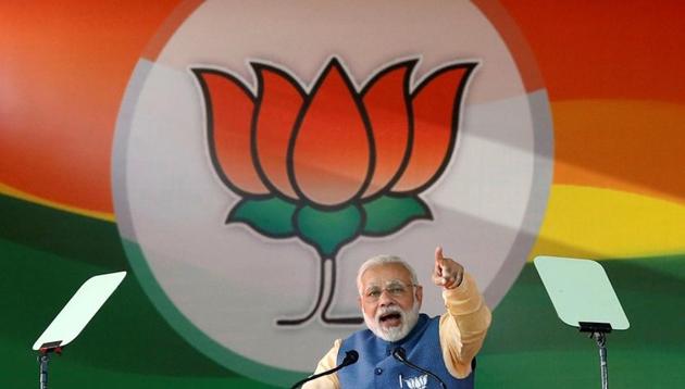 Prime Minister Narendra Modi addresses an election campaign rally ahead of the Karnataka state assembly elections, in Bengaluru. (REUTERS FILE) Prime Minister Narendra Modi addresses an election campaign rally ahead of the Karnataka state assembly elections, in Bengaluru. (REUTERS FILE)