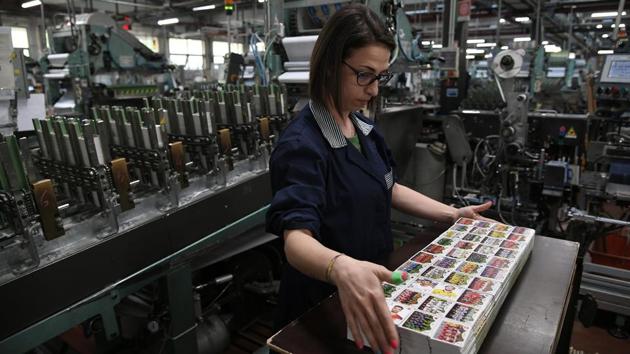 Even four-time champions’ Italy’s absence from the World Cup for the first time in 60 years has not dented booming sales. “We produce for the entire world, apart from a part of Latin American because we have another factory in Brazil. But for the rest of the world, everything is done here. So Italy represents just a small part,” Spiaggia said. (Marco Bertorello / AFP) Even four-time champions’ Italy’s absence from the World Cup for the first time in 60 years has not dented booming sales. “We produce for the entire world, apart from a part of Latin American because we have another factory in Brazil. But for the rest of the world, everything is done here. So Italy represents just a small part,” Spiaggia said. (Marco Bertorello / AFP)