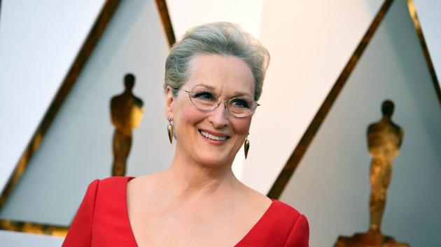 In this March 4, 2018 file photo, Meryl Streep arrives at the Oscars in Los Angeles.(Jordan Strauss/Invision/AP)